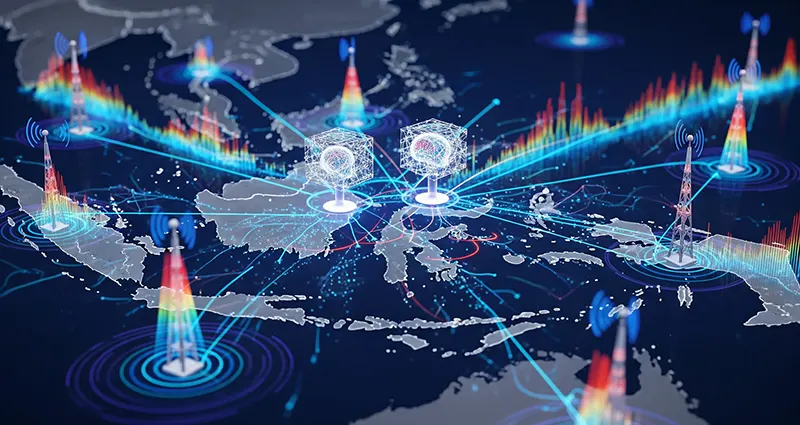 Empowering the Airwaves: Developing Cognitive Radio Networks with AI for Autonomous Spectrum Management in Indonesia