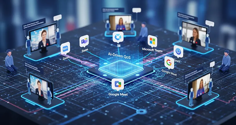 How to Implement AI-Driven Quality of Service (QoS) for Video Conferencing