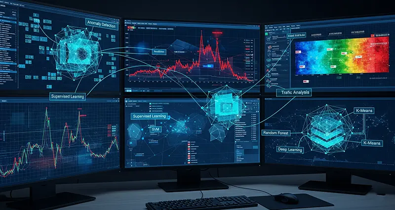 Machine Learning Algorithms for Network Anomaly Detection and Traffic Analysis