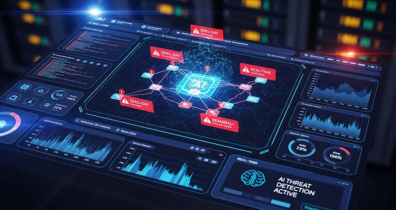 Using AI for Real-Time Zero-Day Threat Detection in Enterprise Networks