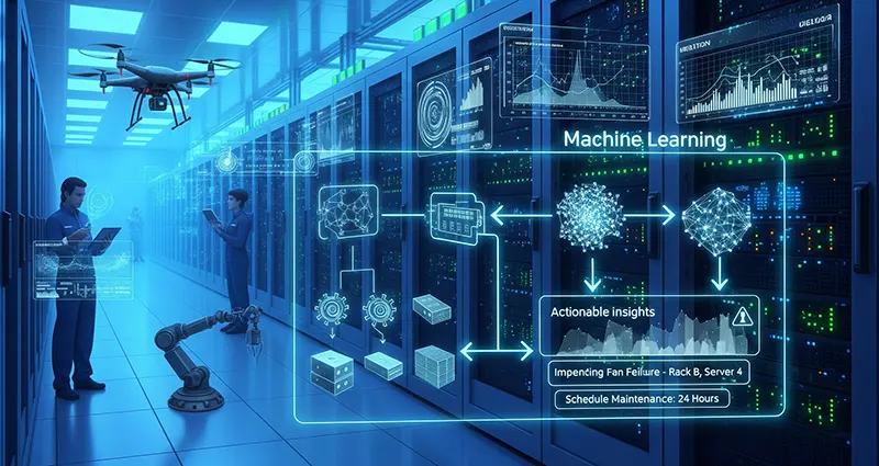 Using Machine Learning for Predictive Maintenance in Large-Scale Data Centers