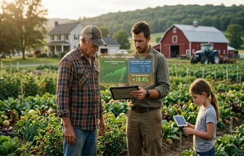Is Artificial Intelligence Profitable for Small-Scale Family Farms