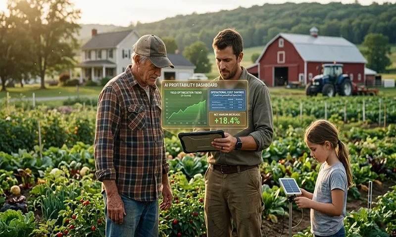 Is Artificial Intelligence Profitable for Small-Scale Family Farms